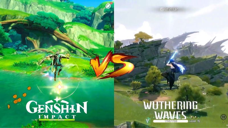 Genshin Impact vs. Wuthering Waves